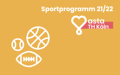 Hochschulsportprogramm Wintersemester 21/22