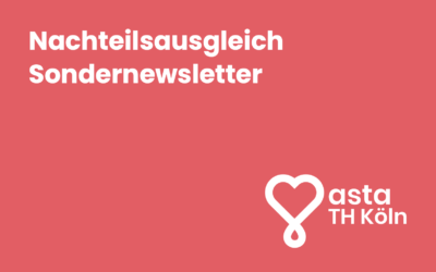 Sondernewsletter: Nachteilsausgleich & Aufklärungsvortrag Depressionen