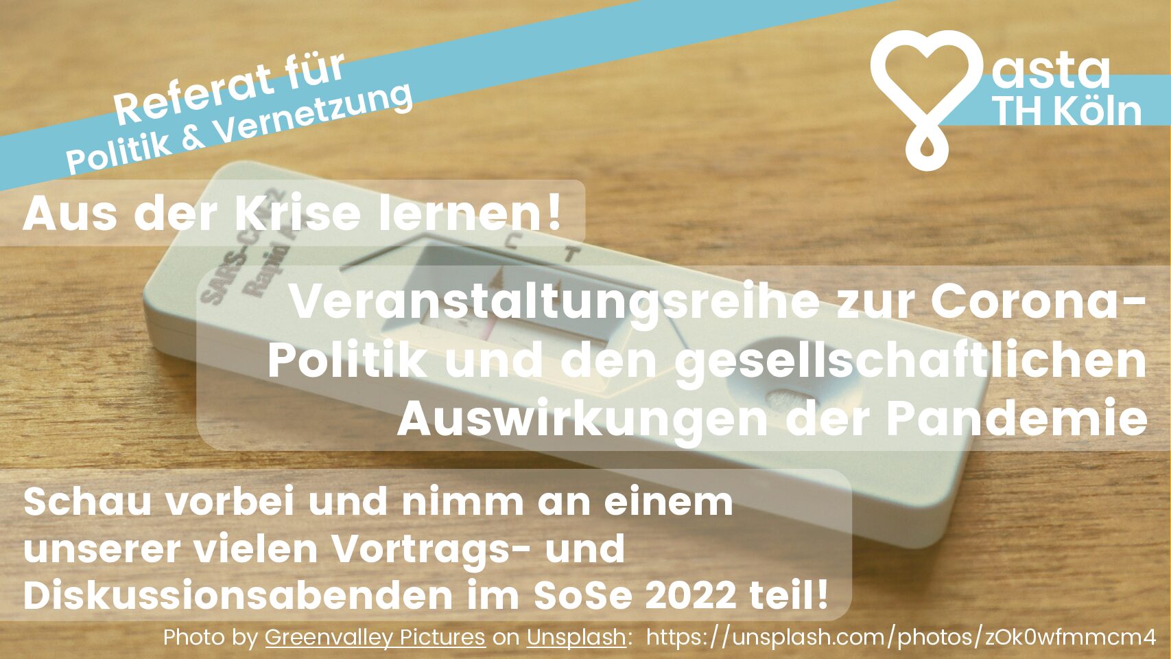 Semesterprogramm SS22: Alle politischen Veranstaltungen auf einem Blick!