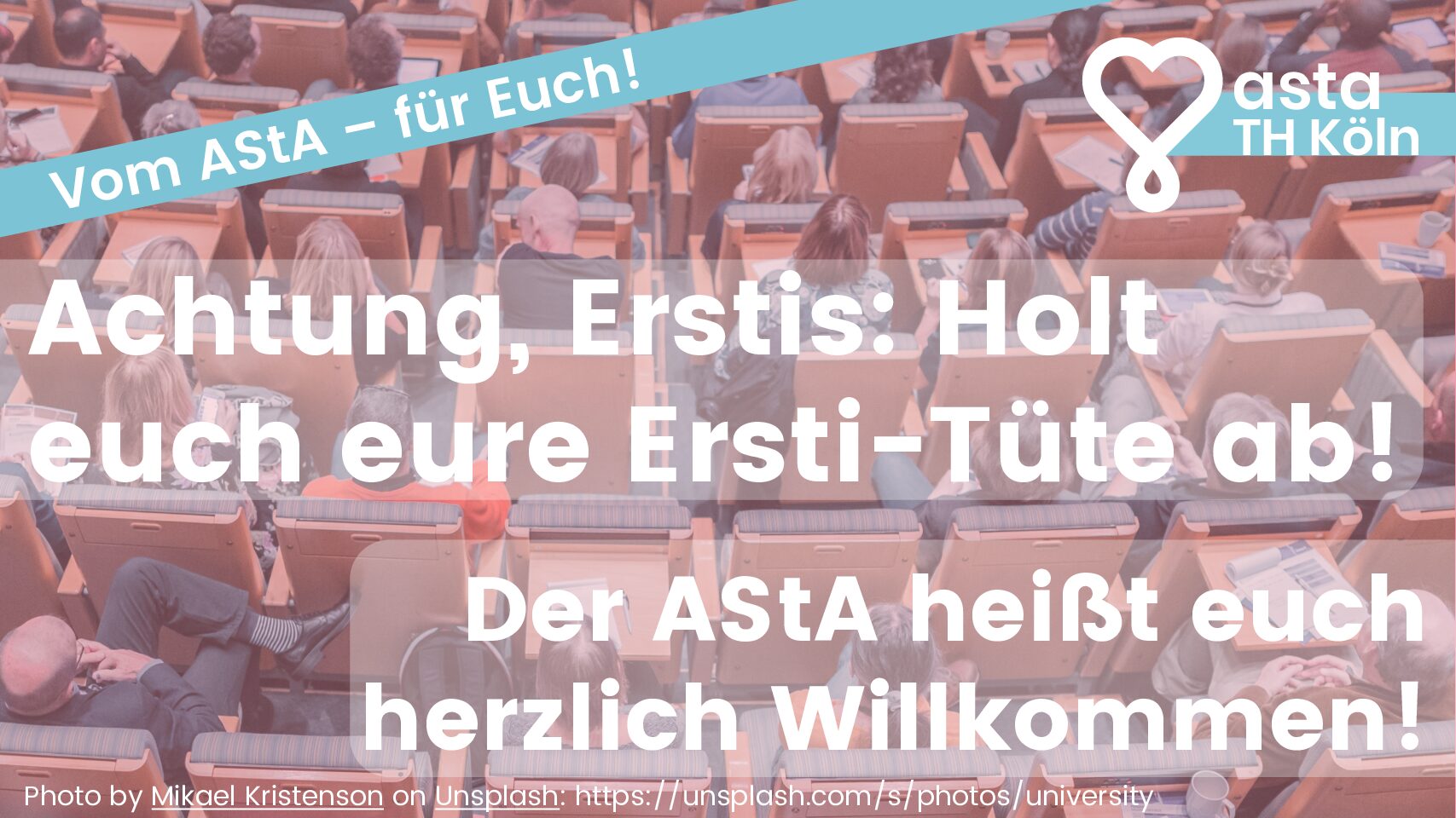 Ersti-Tüten im Wintersemester: Holt euch eure Willkommenspakete!