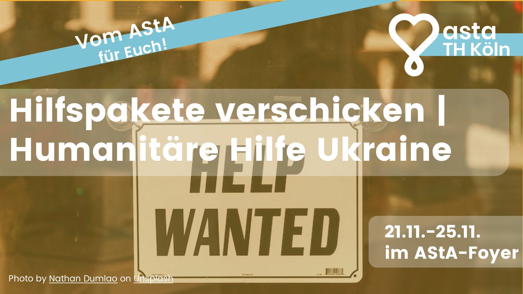 Hilfspakete verschicken | Humanitäre Hilfe Ukraine