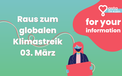 Raus zum globalen Klimastreik am 3. März