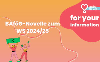 BAföG-Novelle zum WS 2024/25